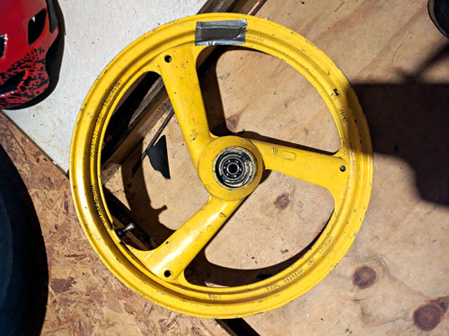 Yamaha tzr250 front wheel 1kt - yamaha,