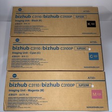 Set of 3 Genuine Konica