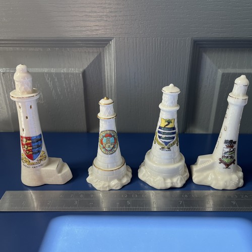 Crested ware lighthouses - 4,