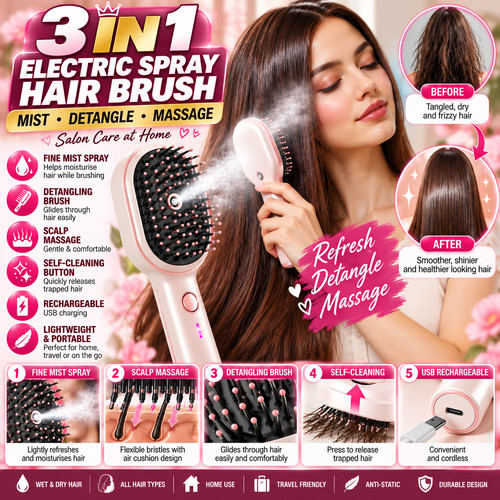 Electric spray hair - 3, 1