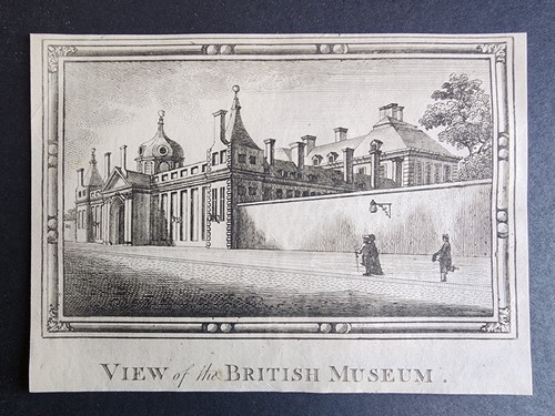 Antique 1770 print - , british