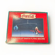 Vintage Coca-Cola Santa Flying