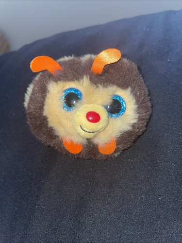 Small bumblebee teddy soft toy - soft,