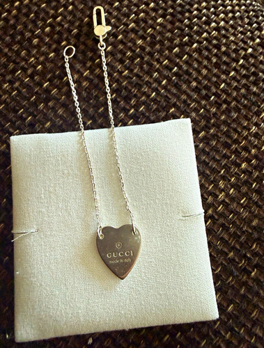 Gucci heart charm bracelet - heart,