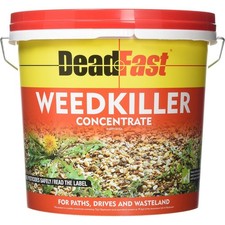 Deadfast Weedkiller Concentrate for Paths and Drives 12x 100ml Tub 