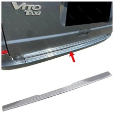 For Mercedes VITO W639 / VIANO 2003 to 2014 Chrome Rear Bumper Protector GLOSSY