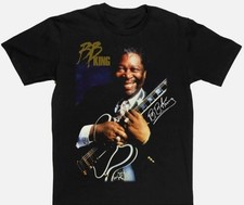 BB King Shirt 80s Collection Singer Black T-Shirt