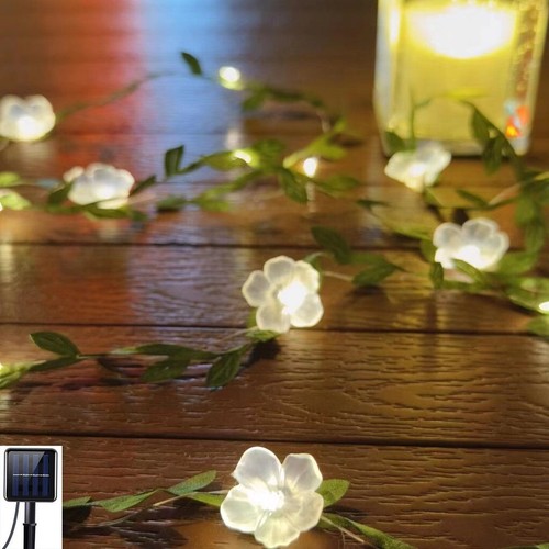 Solar fairy light - solar, cherry