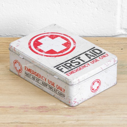 Retro first aid tin 2 - aid',