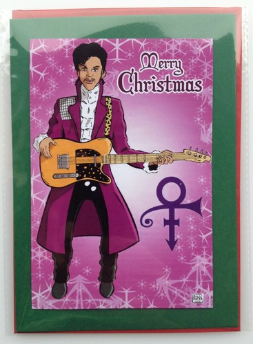 New prince christmas card - prince,