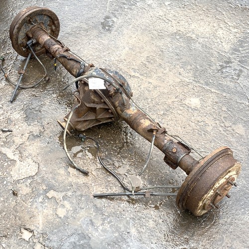 Rear axle with - rear,