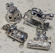 Set of 4 Sterling silver