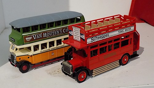 Vintage diecast buses - vintage, mb