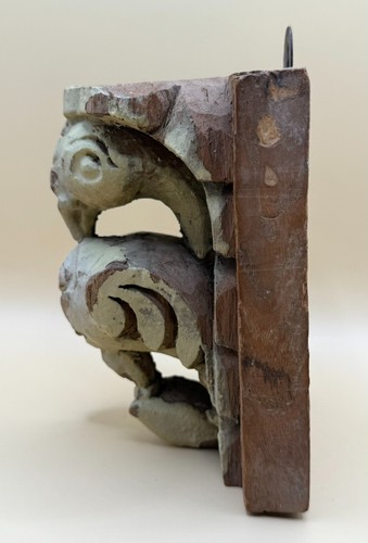 Antique indian carved wood - indian,