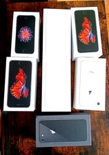 7 Original Apple iPhone boxes