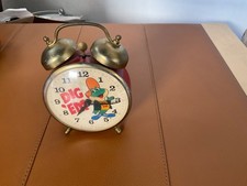 VINTAGE KELLOGG DIG EM FROG ALARM CLOCK 1979 TWIN BELL RARE 1970’s