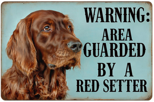 Warning area guarded red - warning, by