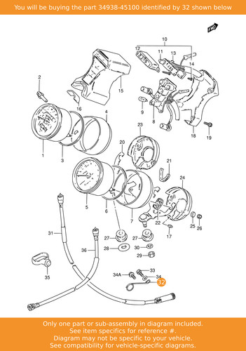 Suzuki guide speedometer - guide,,