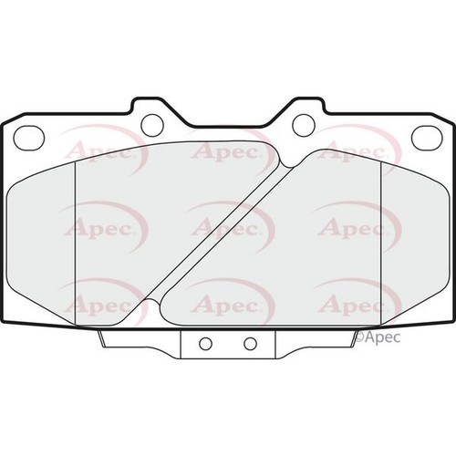 Apec brake pads pad960 fits - pad960,