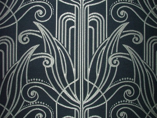 Waldorf art deco - waldorf, navy