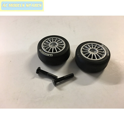 W9926 scalextric front wheels - scalextric,
