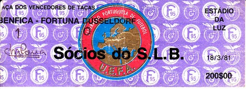 Ticket 81 benfica - ticket,