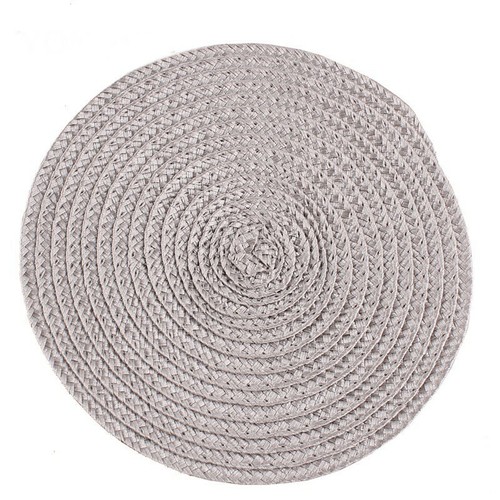 Round straw disc millinery hat - straw,