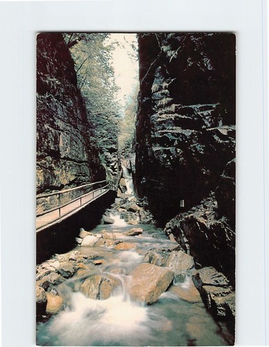 Postcard the flume gorge - postcard,