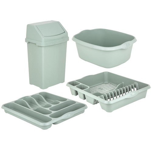 Swing bin large dish - 8l,