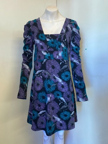 Black purple green mix - mix, dress