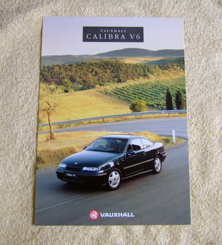 Vauxhall calibra brochure - calibra,