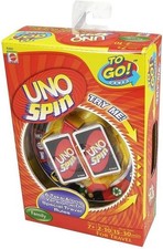 UNO Spin To Go! Games Card