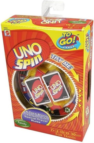 Uno spin games card - uno, go!