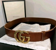 Authentic Gucci Brown Leather