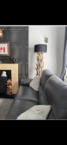 Driftwood floor lamp - floor,
