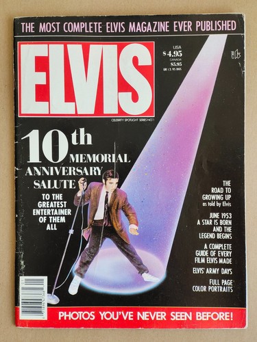 Elvis magazine 10th memorial - elvis,