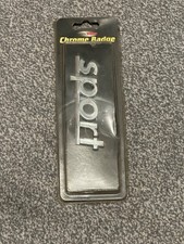 New Old Stock Chrome Sport