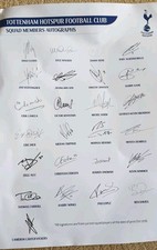 Official Tottenham Hotspur Signed Football 2016/17