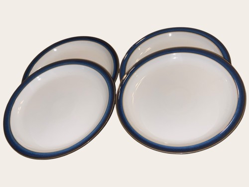 Denby imperial blue dinner - blue, 4x