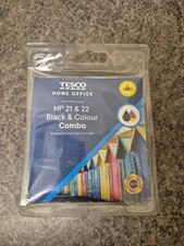 Tesco HP 21 and 22 Black and Colour Ink Cartridges