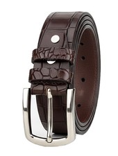 Real leather belt mens - leather,