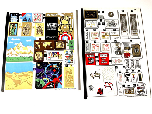 Lego sticker sheets 2 - sticker, &2