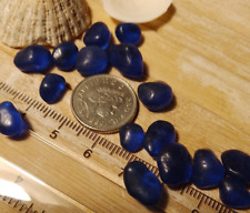 5 small pieces deep dark blue