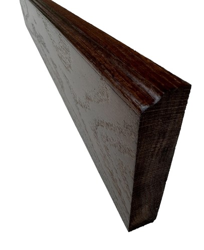 Solid oak sapele skirting - oak,