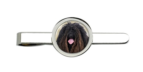 Hungarian puli tie clip - hungarian,
