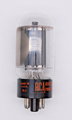 Rare vintage rca 6l6gc - rare, black