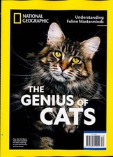 NATIONAL GEOGRAPHIC MAGAZINE SPECIAL EDITION ~ THE GENIUS OF CATS ~ NEW ~