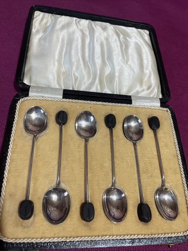 Set six solid sterling - of,