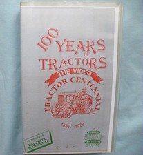 100 YEARS OF TRACTORS, TRACTOR CENTENNIAL 1889 - 1989 VIDEO.