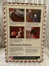 Chocolate fountain tower - chocolate,